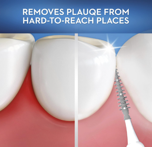 1 Oral-B Interdental Brush I-Shape – 10 Pieces | Deep Cleaning for Healthy Gums