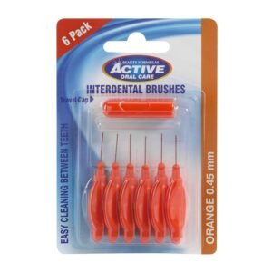 Beauty Formulas Active Interdental Brushes Orange 0.45mm