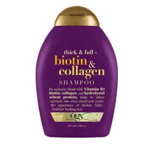 OGX Biotin & Collagen Thick & Full Shampoo – Sulfate-Free Volumizing Shampoo