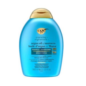 OGX Renewing + Argan Oil of Morocco Hydrating Hair Shampoo, Cold-Pressed Argan Oil to Help Moisturize, Soften & Strengthen Hair, Paraben-Free with Sulfate-Free Surfactants