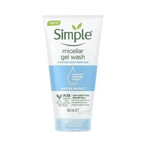 Simple Water Boost Micellar Gel Facial Wash