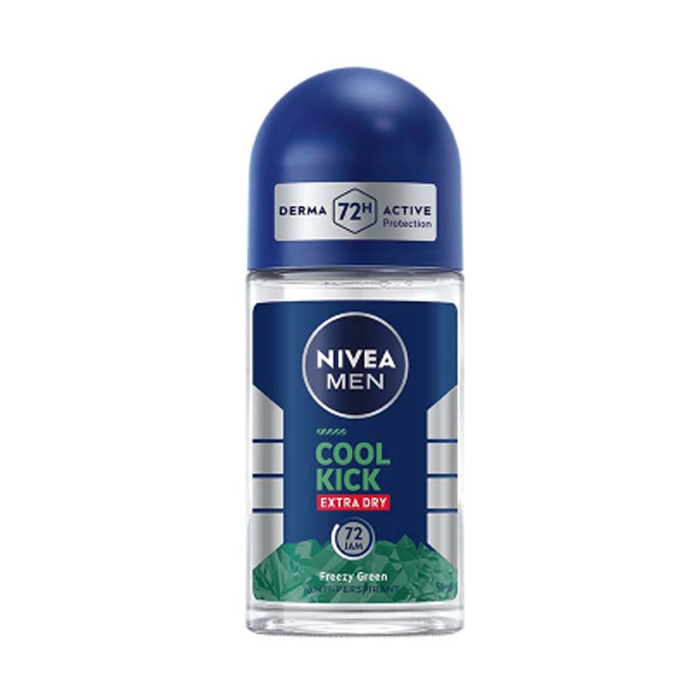 Nivea-Men-Cool-Kick-Extra-Dry-Frizzy-Green-Deodorant-Roll-on-50ml Nivea Men Cool Kick Extra Dry Frizzy Green Deodorant Roll on 50ml