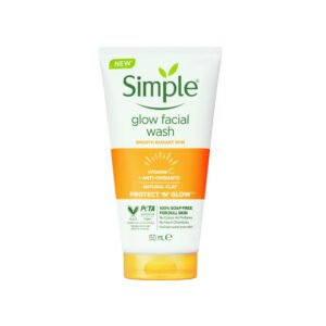 Simple Vitamin C + Antioxidants Glow Facial Wash 150ml