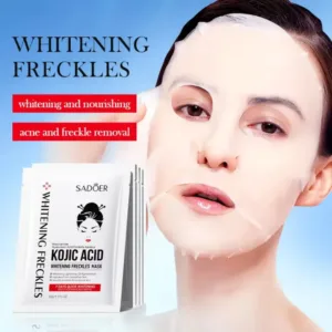SADOER Kojic Acid Whitening Freckle Mask 30g – Dark Spot & Pigmentation Removal Cream Mask