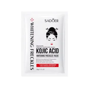SADOER Kojic Acid Whitening Freckle Mask 30g – Dark Spot & Pigmentation Removal Cream Mask